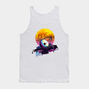 Retro Wave Design Tank Top